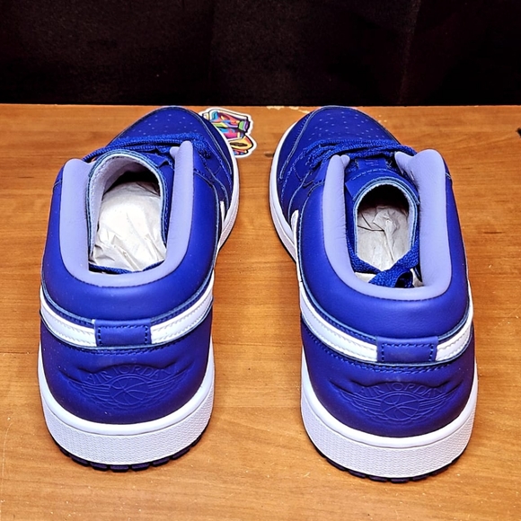 Air Jordan 1 Low Deep Royal Blue - Picture 4 of 6